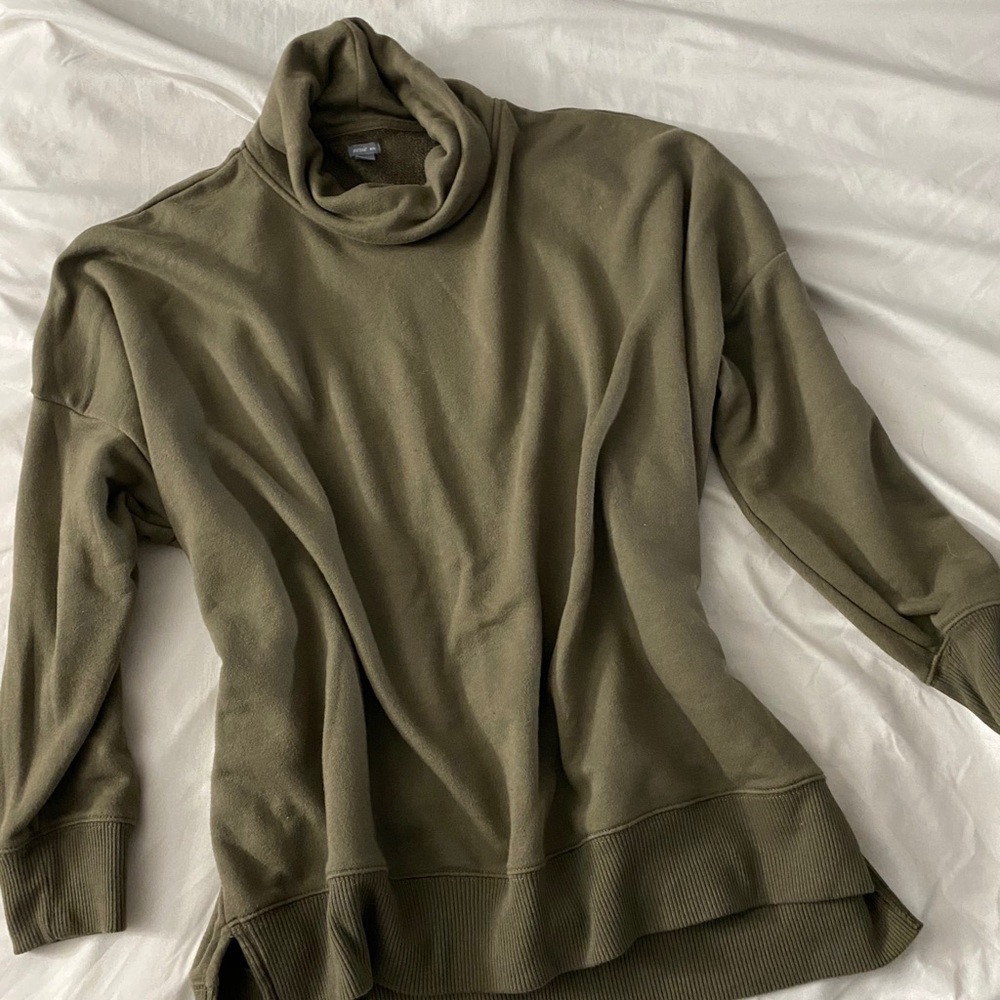 Aerie Pullover Turtleneck Sweatshirt